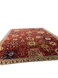 Large Red Asian Style Area Rug