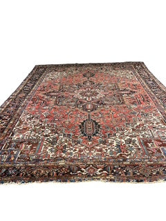 Antique Persian Heriz Rug