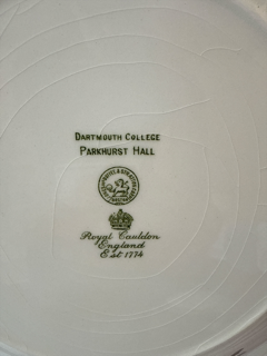 Dartmouth College Green Plates