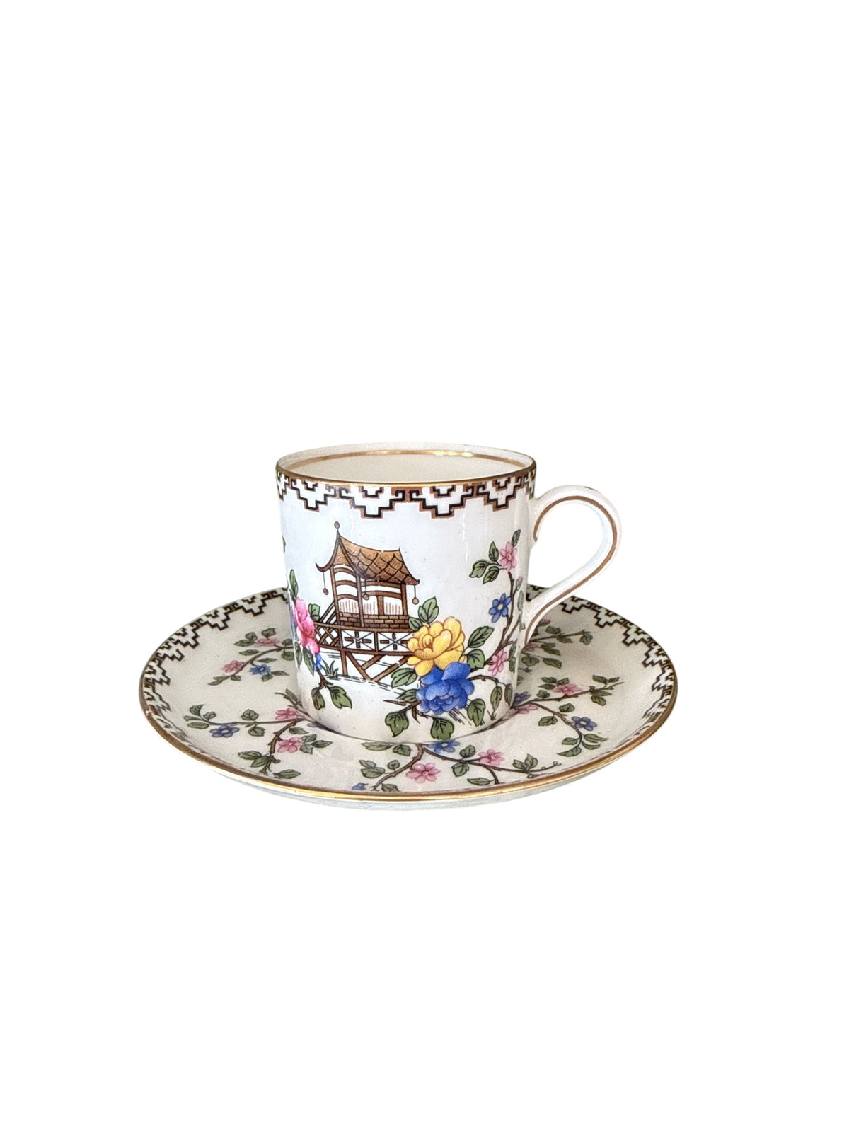 English Aynsley Coffee Set for Six