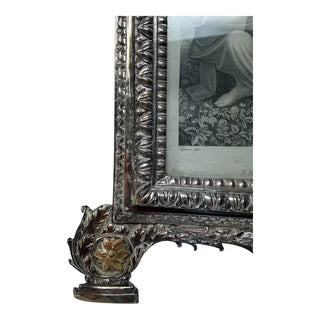 Fancy Silver Gilt Frame
