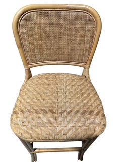 Four Rattan 'Tatum' Counter + Bar Stool