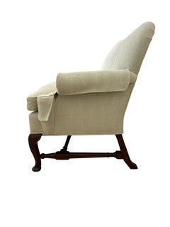 Chippendale Style Camel BAck Sofa