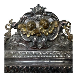 Fancy Silver Gilt Frame
