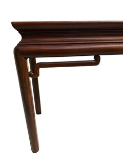 Vintage Contemporary Chinese Teak Wood Altar Table/Console by Baker