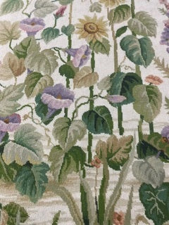 Needle Point Tapestry Style Rug