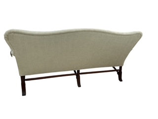 Chippendale Style Camel BAck Sofa