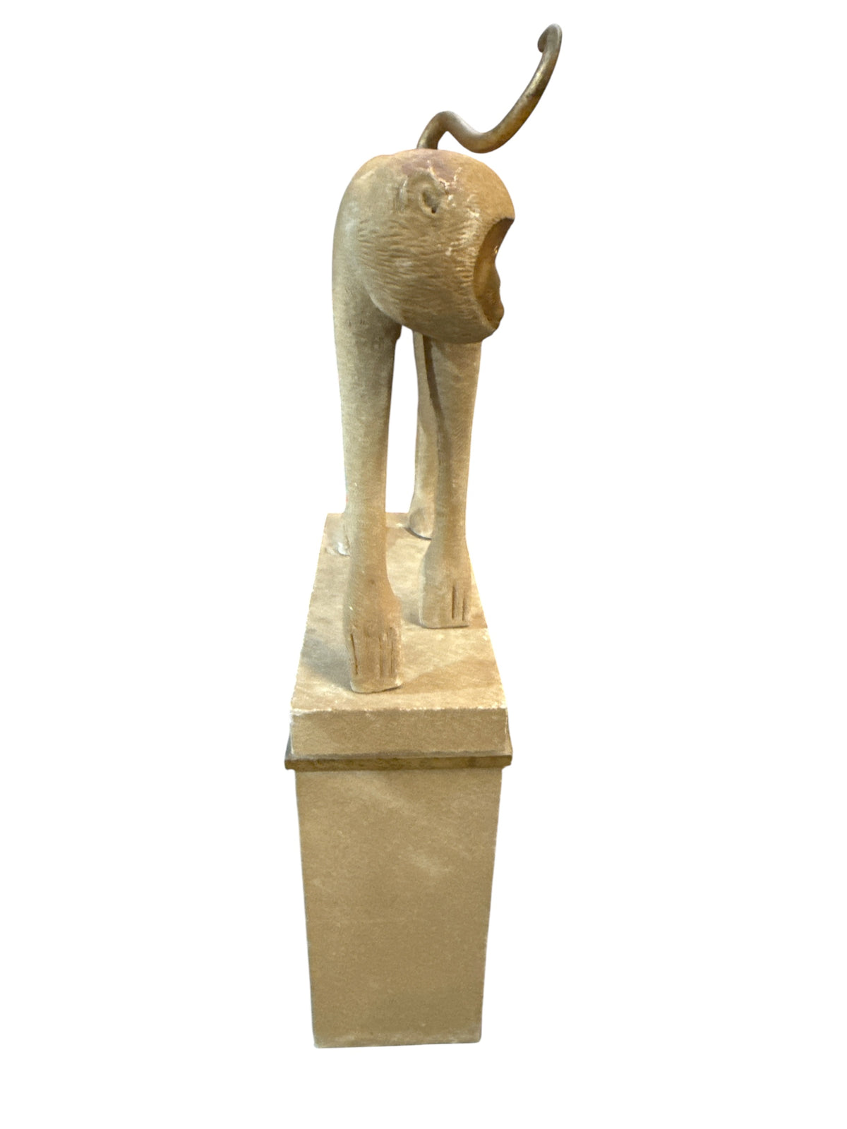 Large Texture Life Size Monkey Statue
