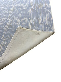 Blue and White Rug
