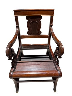English Regency Style Metamorphic Library Chair