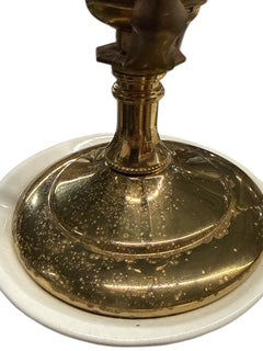 Pair Asian Style Export Porcelain Lamps