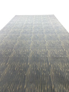 Blue and White Rug