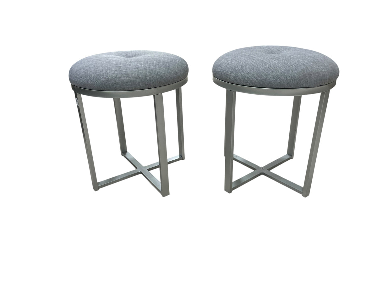 Pair Round Benches