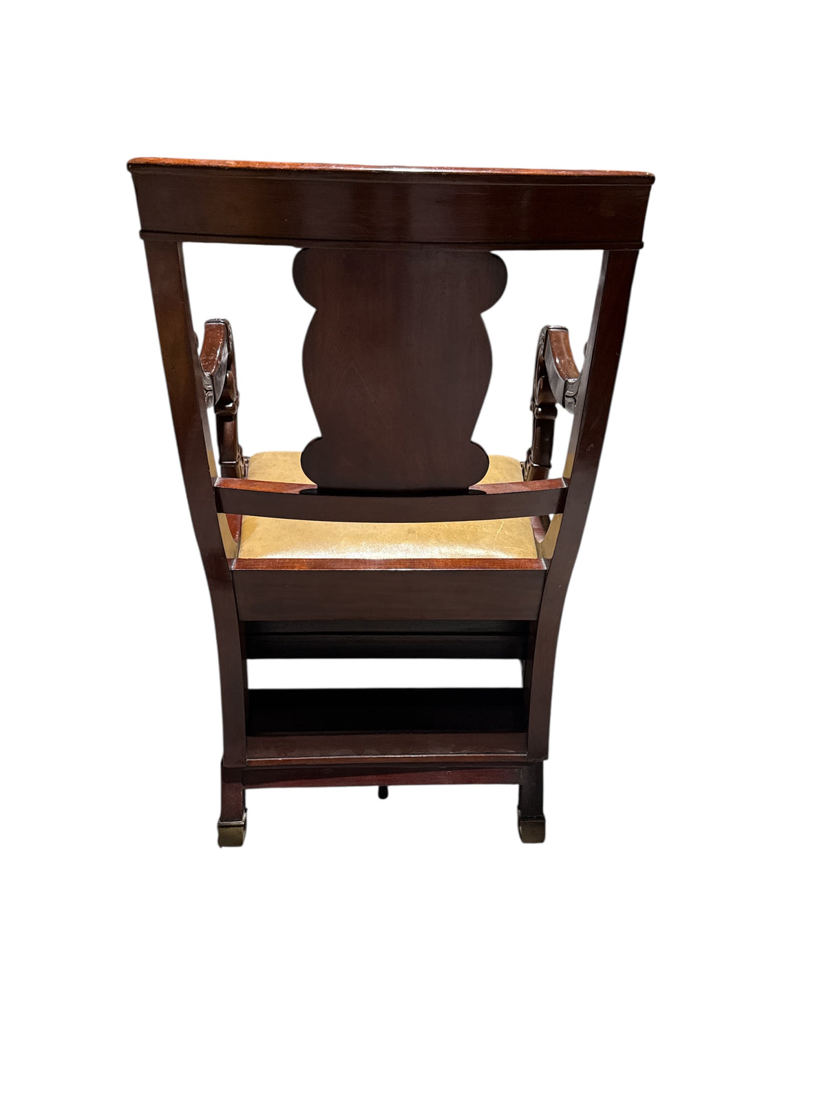 English Regency Style Metamorphic Library Chair