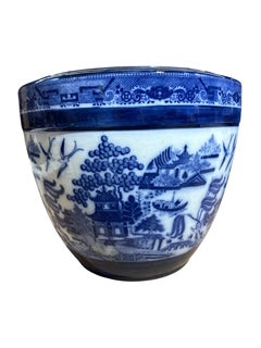 Minton Blue Willow Pattern Large Jardiniere