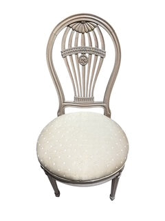 Set of Four Maison Jansen Style Balloon Back Chairs