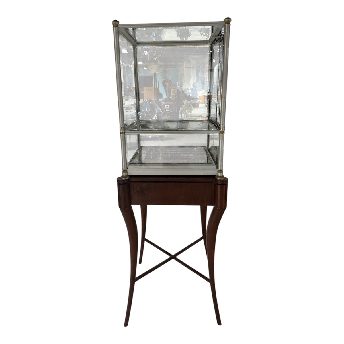 Antique Display Case or Standing Vitrine