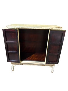 Two Door Painted Chest
