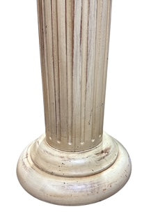 Pair Carved Wood Corinthian Decorative Columns