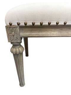 'Maison Fabric End of Bed Bench' by Restoration Hardware