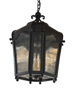 Black Metal Lantern