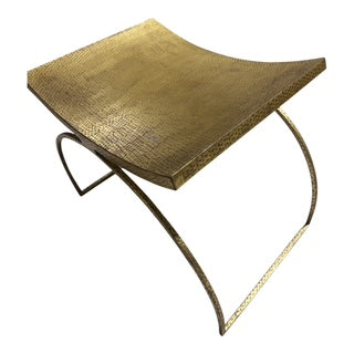 Two Kingsbridge Gold Benches