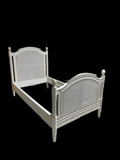 Pair Twin Cane Beds