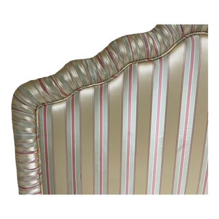 Striped KIng Size Custom Headboard