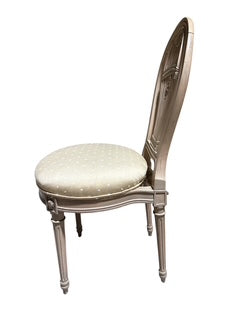 Set of Four Maison Jansen Style Balloon Back Chairs