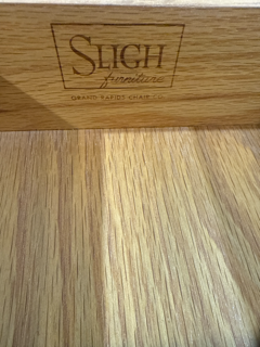 Green Lacquer Credenza by Sligh