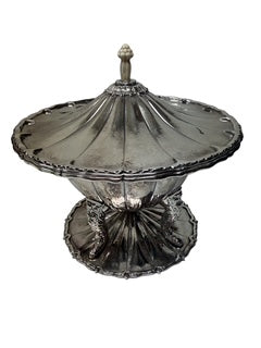 Silver Covered Bowl