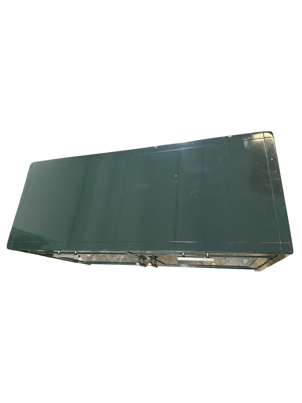 Green Lacquer Credenza by Sligh