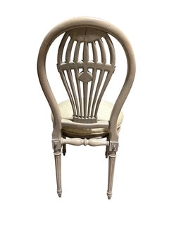 Set of Four Maison Jansen Style Balloon Back Chairs