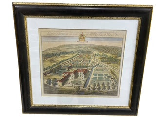 Little Compton the Seat of Sr Richard Howe Bar. Print 191