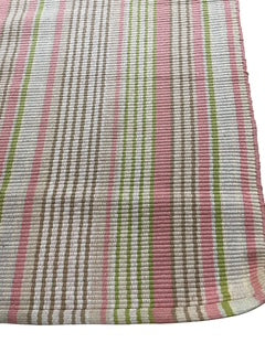 Multi Colored Vertical Pink Stripes Rug