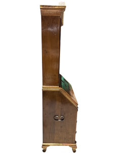 Secretary Desk Gilt Accents Drop Front