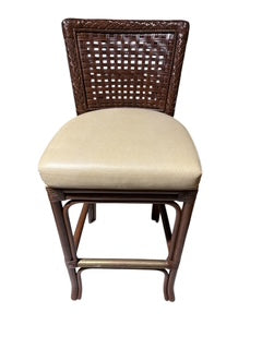 Four Rattan Counter + Bar Stools