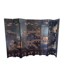 Eight Panel Coromandel Folding Floor - Wall Screen