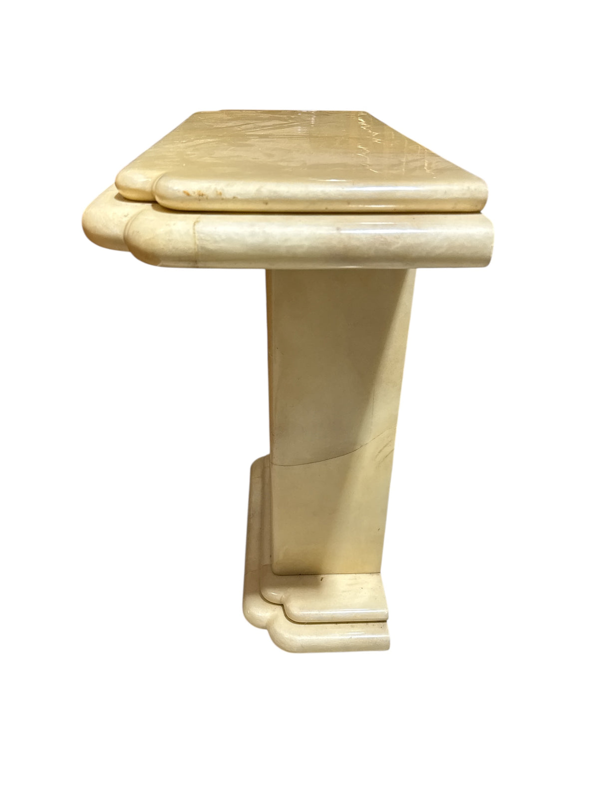 Goat Skin Console Table In Style of Jimeco Ltda