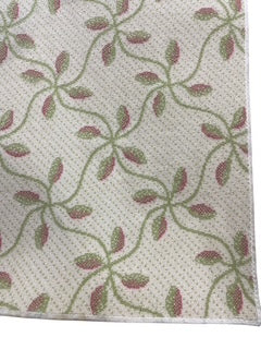 Vintage Botanical Rug Green & Pink Colors