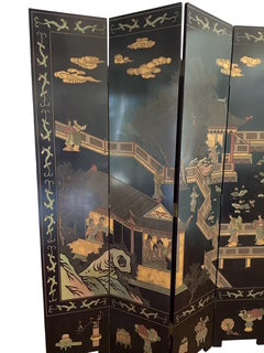 Eight Panel Coromandel Folding Floor - Wall Screen