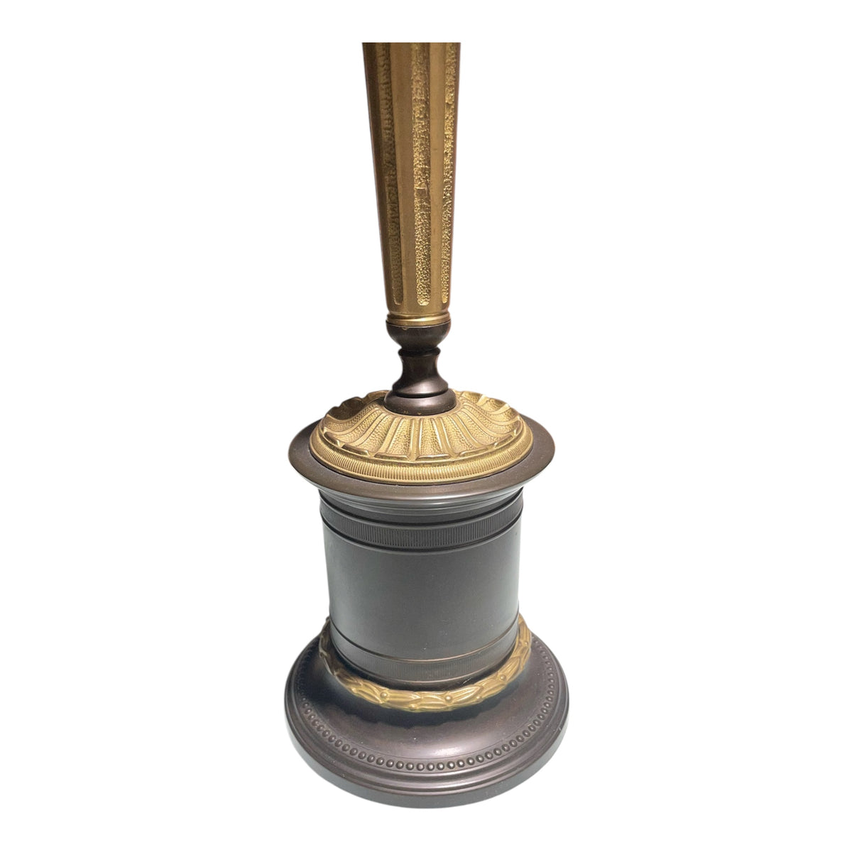 Bronze Metal with Brass Accents Classical Style Lamp