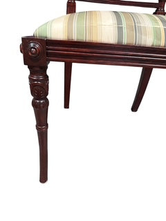 Set of Six English Regency Style Dining Chairs