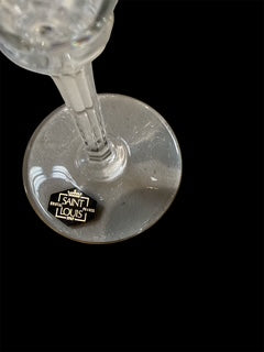 " Cerdagne" Pattern Flutes by ST. LOUIS Crystal