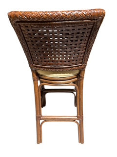 Four Rattan Counter + Bar Stools