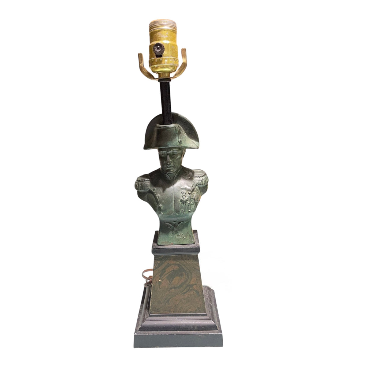 Cast Metal Lamp 'Napoleon'