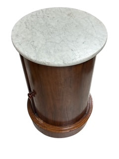 Round Empire Bedside Commode