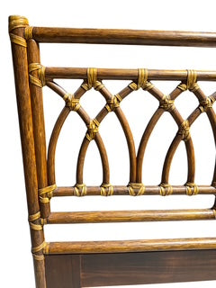 Rattan  Headboard by McGuire