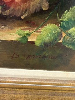 Oil Still Life - Of Flowers Signed