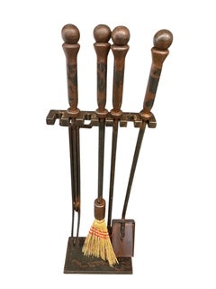 Fireplace  Screen, Andirons & Tools